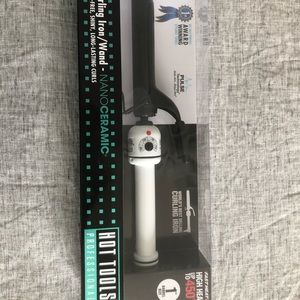 HOT TOOLS 1” Professional Nano Ceramic Iron/ Wand